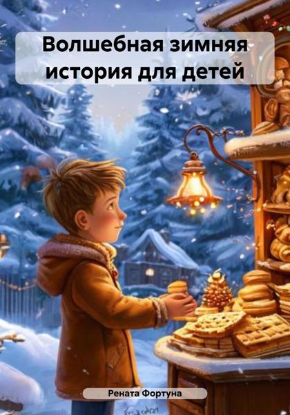 Обложка книги  «Волшебная зимняя история для детей»