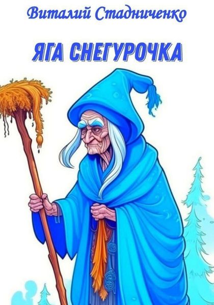 Обложка книги  «Яга Снегурочка»