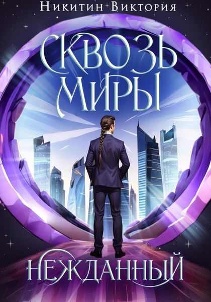 Обложка книги  «Сквозь миры: Нежданный»