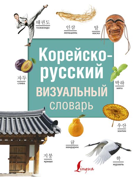 Обложка книги  «Корейско-русский визуальный словарь»