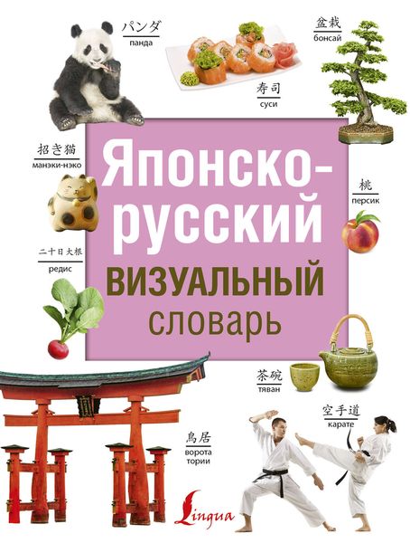 Обложка книги  «Японско-русский визуальный словарь»