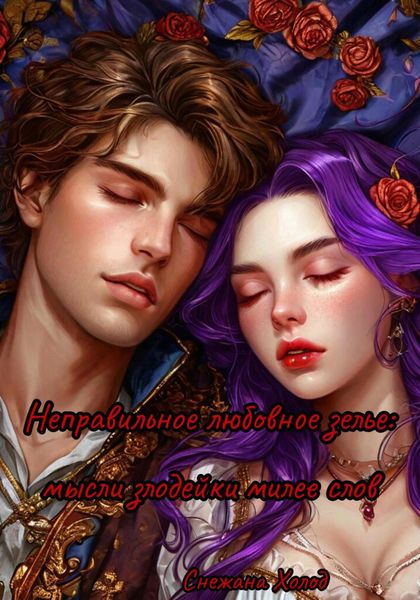 Обложка книги «Неправильное любовное зелье: мысли злодейки милее слов»