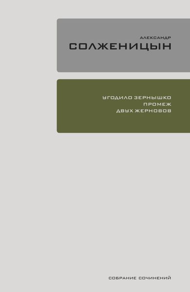 Обложка книги  «Угодило зёрнышко промеж двух жерновов»