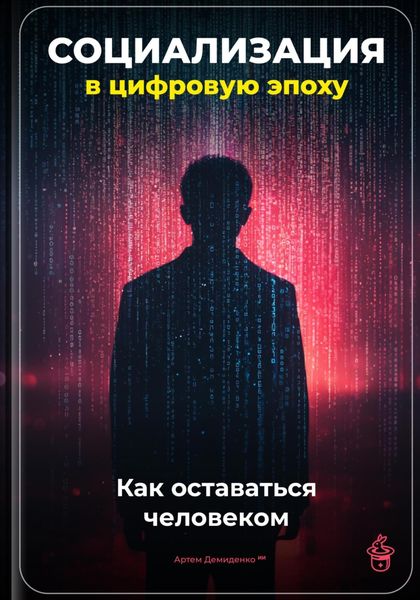 Обложка книги  «Социализация в цифровую эпоху: Как оставаться человеком»