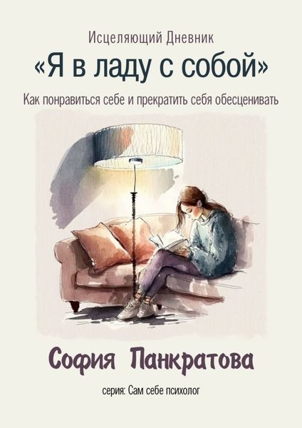 Обложка книги  «Я в ладу с собой. Исцеляющий дневник»