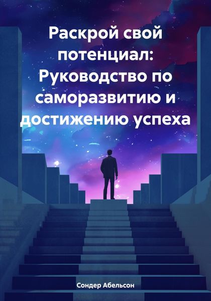 Обложка книги «Раскрой свой потенциал: Руководство по саморазвитию и достижению успеха»
