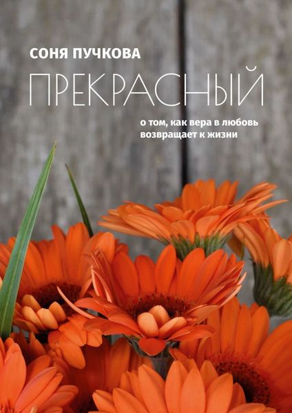 Обложка книги  «Прекрасный. О том, как вера в любовь возвращает к жизни»