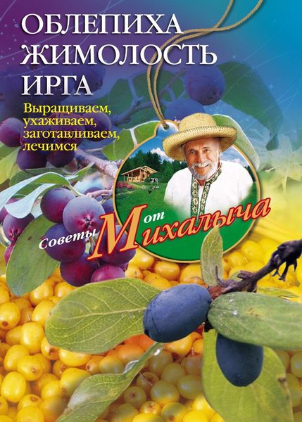 Обложка книги  «Облепиха, жимолость, ирга. Выращиваем, ухаживаем, заготавливаем, лечимся»