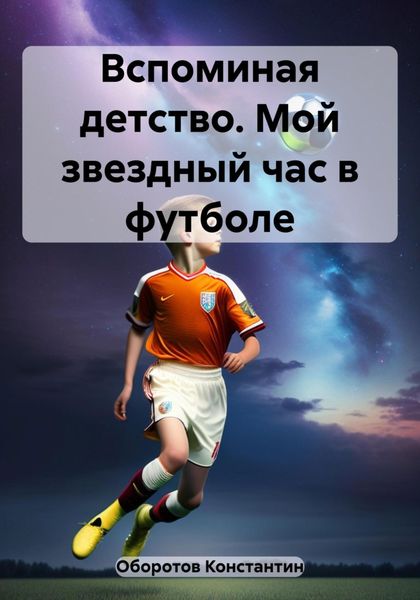 Обложка книги  «Вспоминая детство. Мой звездный час в футболе»