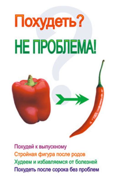 Обложка книги  «Похудеть? Не проблема!»