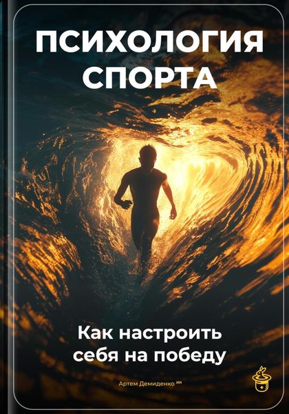 Обложка книги  «Психология спорта: Как настроить себя на победу»