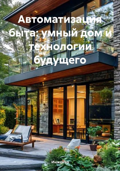 Обложка книги  «Автоматизация быта: умный дом и технологии будущего»