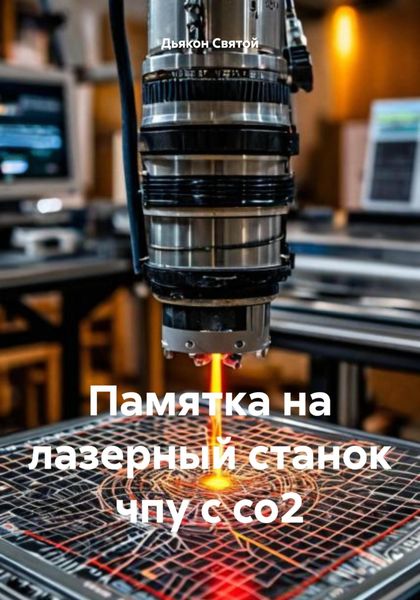 Обложка книги  «Памятка на лазерный станок чпу с со2»