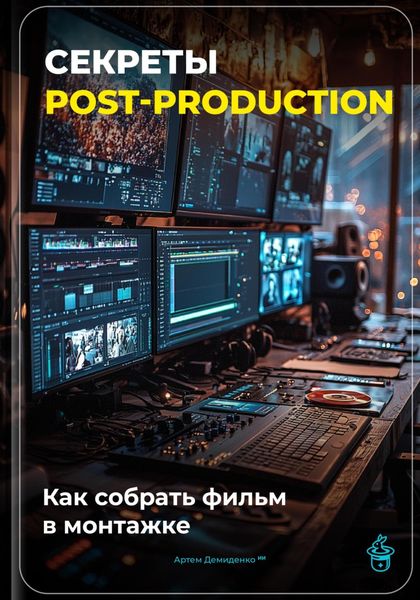 Обложка книги  «Секреты post-production: Как собрать фильм в монтажке»