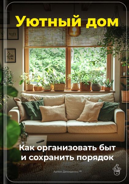 Обложка книги  «Уютный дом: Как организовать быт и сохранить порядок»