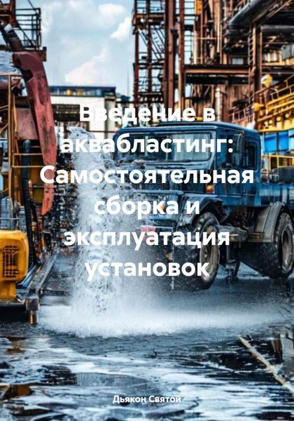 Обложка книги  «Введение в аквабластинг: Самостоятельная сборка и эксплуатация установок»