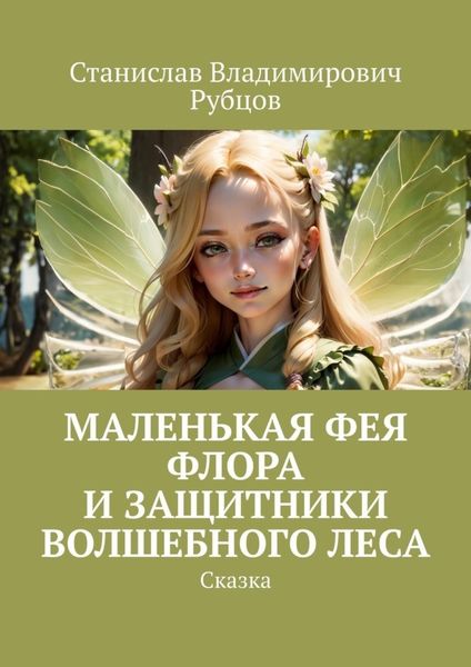 Обложка книги  «Маленькая фея Флора и защитники волшебного леса. Сказка»