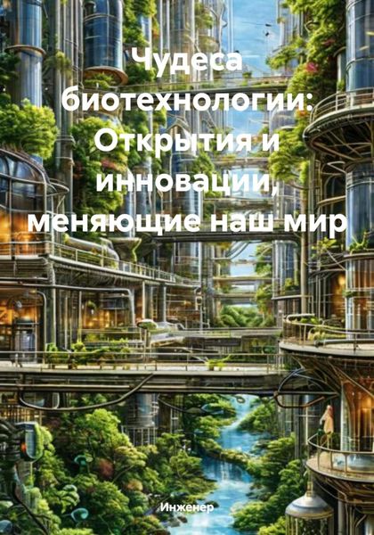 Обложка книги  «Чудеса биотехнологии: Открытия и инновации, меняющие наш мир»