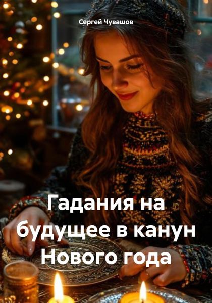 Обложка книги  «Гадания на будущее в канун Нового года»
