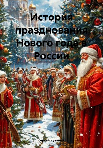 Обложка книги  «История празднования Нового года в России»