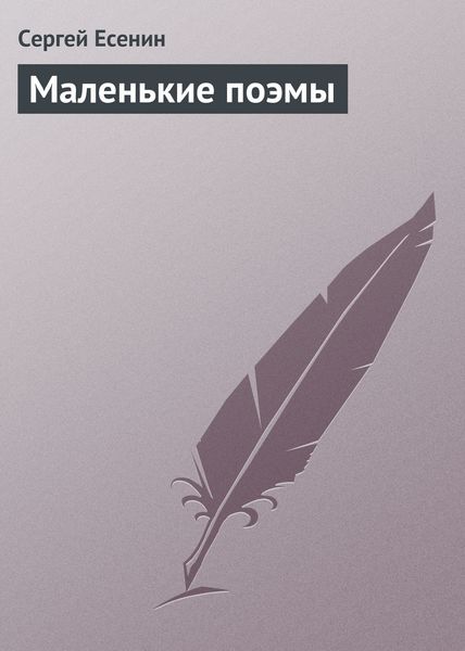 Обложка книги  «Маленькие поэмы»