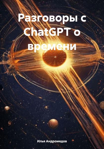 Обложка книги  «Разговоры с ChatGPT о времени»