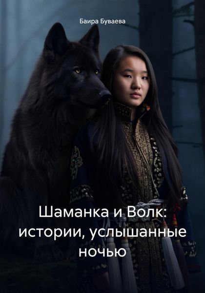 Обложка книги «Шаманка и Волк: истории, услышанные ночью»