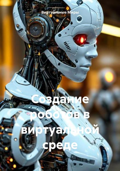 Обложка книги  «Создание роботов в виртуальной среде»
