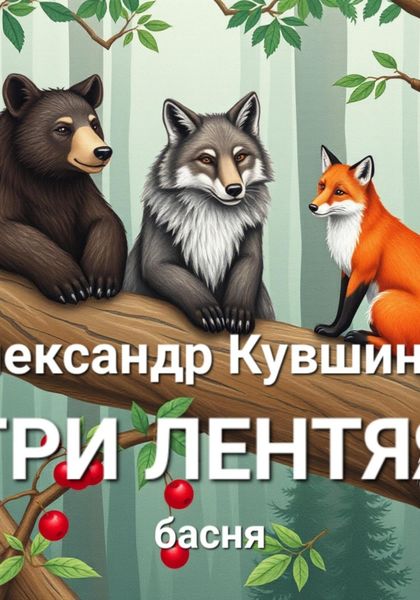 Обложка книги  «Три лентяя»