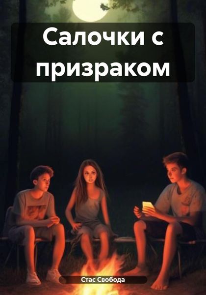 Обложка книги  «Салочки с призраком»