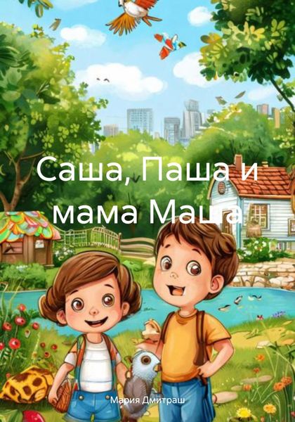 Обложка книги «Саша, Паша и мама Маша»