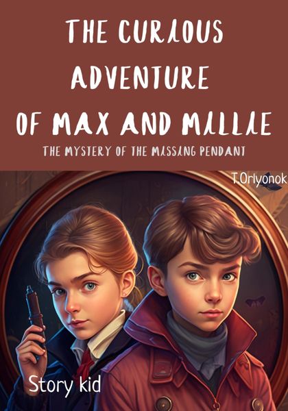 Обложка книги «The Curious Adventure of Max and Millie: The Mystery of the Missing Pendant»