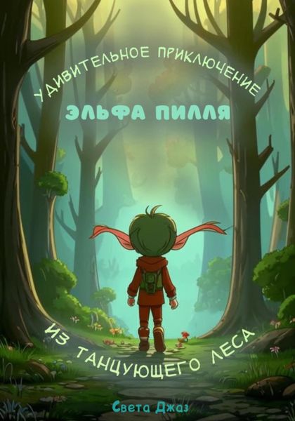 Обложка книги  «Удивительное приключение эльфа Пилля из Танцующего леса»