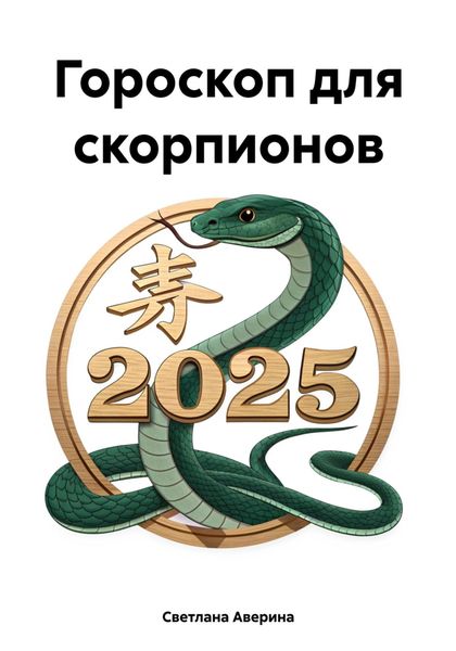 Обложка книги  «Гороскоп для скорпионов»
