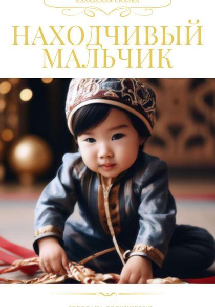 Обложка книги «Находчивый мальчик. Казахская сказка»