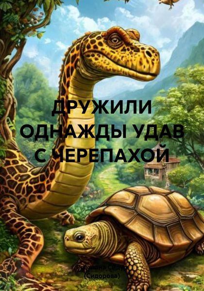 Обложка книги «ДРУЖИЛИ ОДНАЖДЫ УДАВ С ЧЕРЕПАХОЙ»