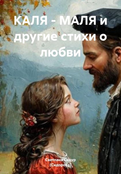 Обложка книги  «КАЛЯ – МАЛЯ и другие стихи о любви»