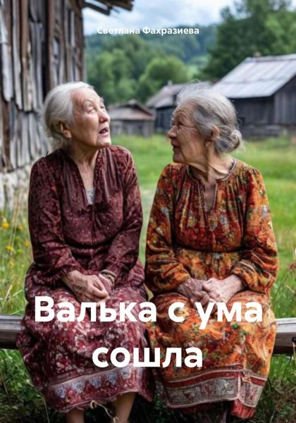 Обложка книги  «Валька с ума сошла»