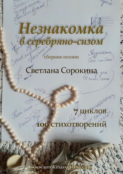 Обложка книги  «Незнакомка в серебряно-сизом»