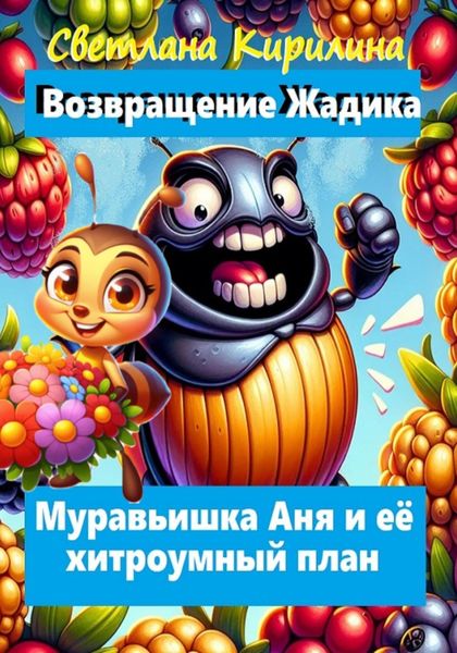 Обложка книги «Возвращение Жадика. Муравьишка Аня и её хитроумный план.»