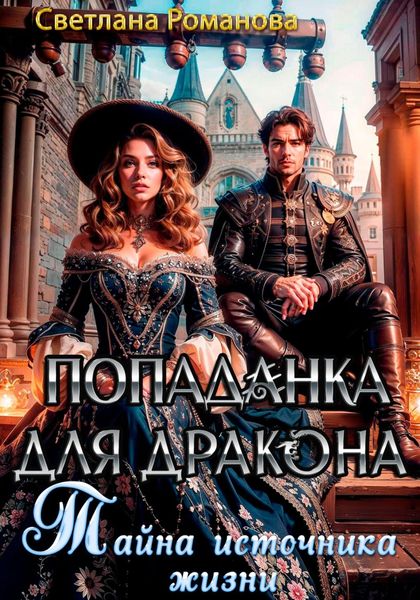 Обложка книги  «Попаданка для дракона. Тайна источника жизни»