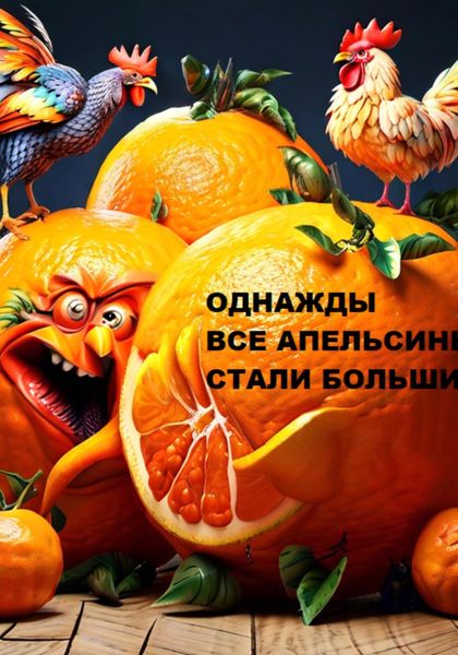 Обложка книги  «Однажды все апельсины стали большими… (мрачная фантастическая повесть с запахом морали и кусочками нравственности)»