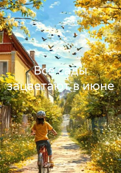 Обложка книги  «Все сады зацветают в июне»