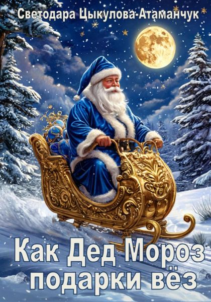 Обложка книги «Как Дед Мороз подарки вёз»