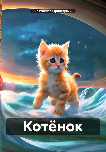 Обложка книги  «Котёнок»