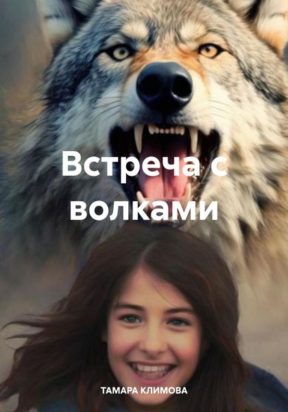 Обложка книги  «Встреча с волками»