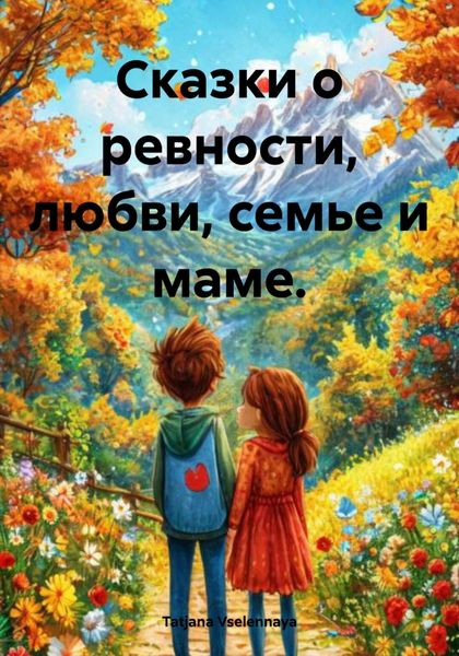 Обложка книги  «Сказки о ревности, любви, семье и маме.»