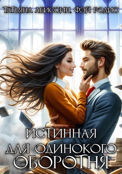 Обложка книги  «Истинная для одинокого оборотня»