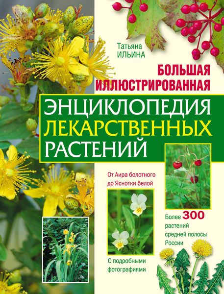 Обложка книги  «Большая иллюстрированная энциклопедия лекарственных растений»