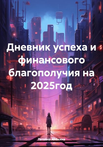 Обложка книги  «Дневник успеха и финансового благополучия на 2025 год»